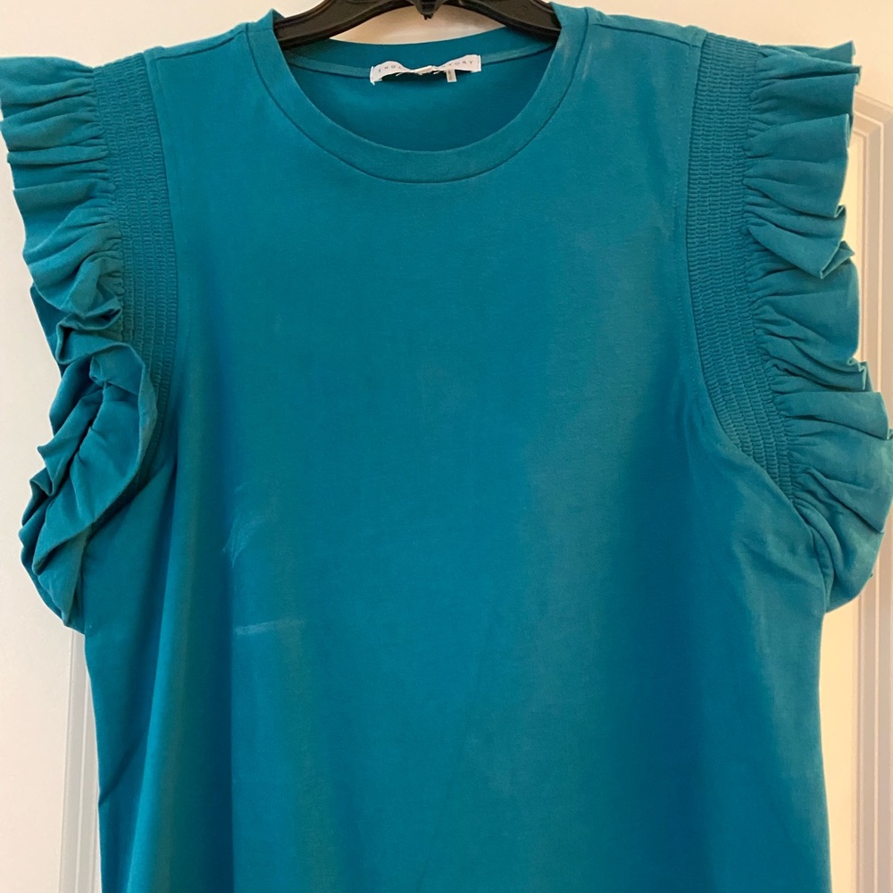 Ruffle sleeve top